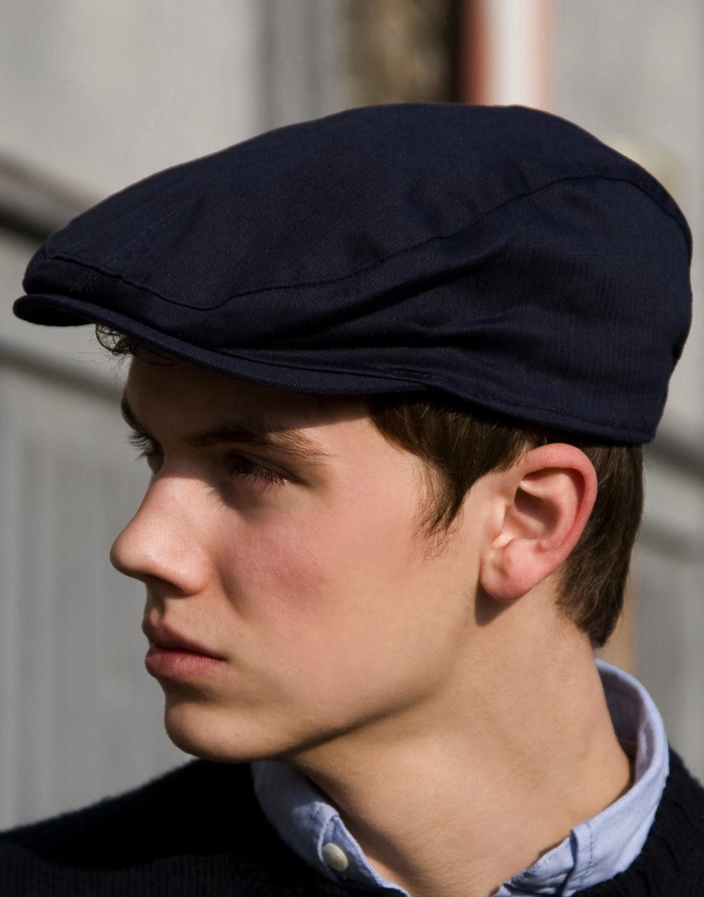 Casquette personnalisée Gatsby extérieur: 220 g/m², 100% coton (chevrons)  doublure: 190 g/m², 100% coton  style français Gatsby