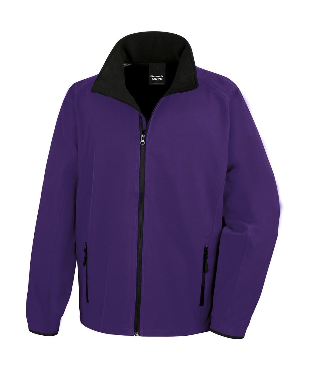 Veste personnalisée Slim 280 g/m²  100% polyester (2 couches)  ext: sans élasthanne, tissu extensible  int: micro fleece extra c
