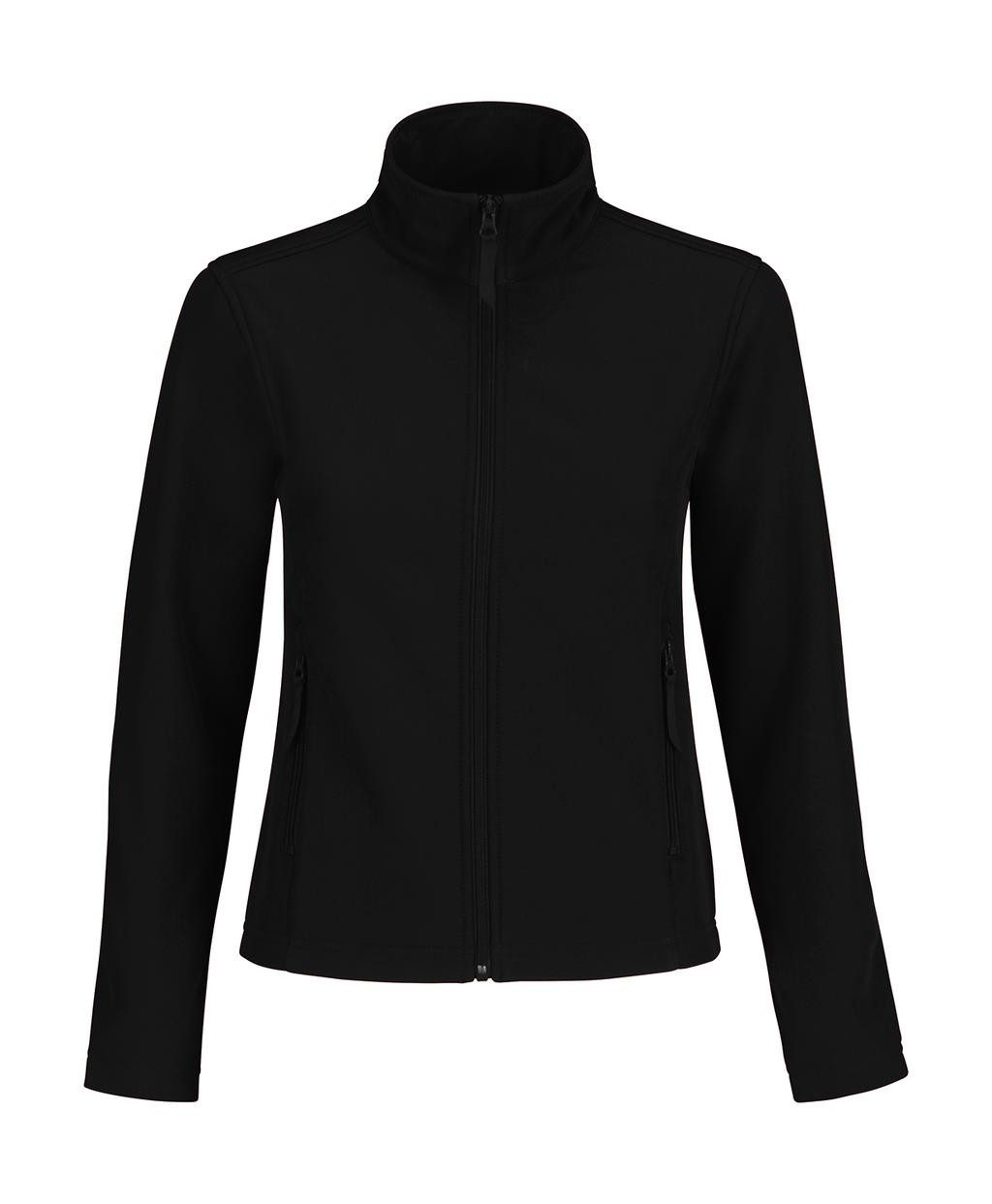 Veste publicitaire femme coupe ajustée 300 g/m² Extérieur: 96% polyester, 4% élasthanne (tissé Softshell) Doublure: 100% polye