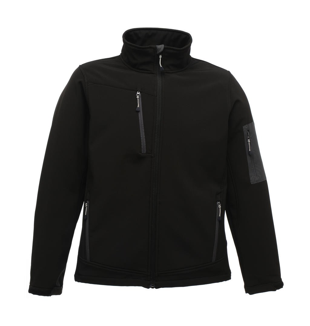 Chaqueta de mujer personalizada 3 capas Arcola 300 g/m² 100% Poliéster Membrana Softshell XPT tejida cálida e impermeable con 3 c