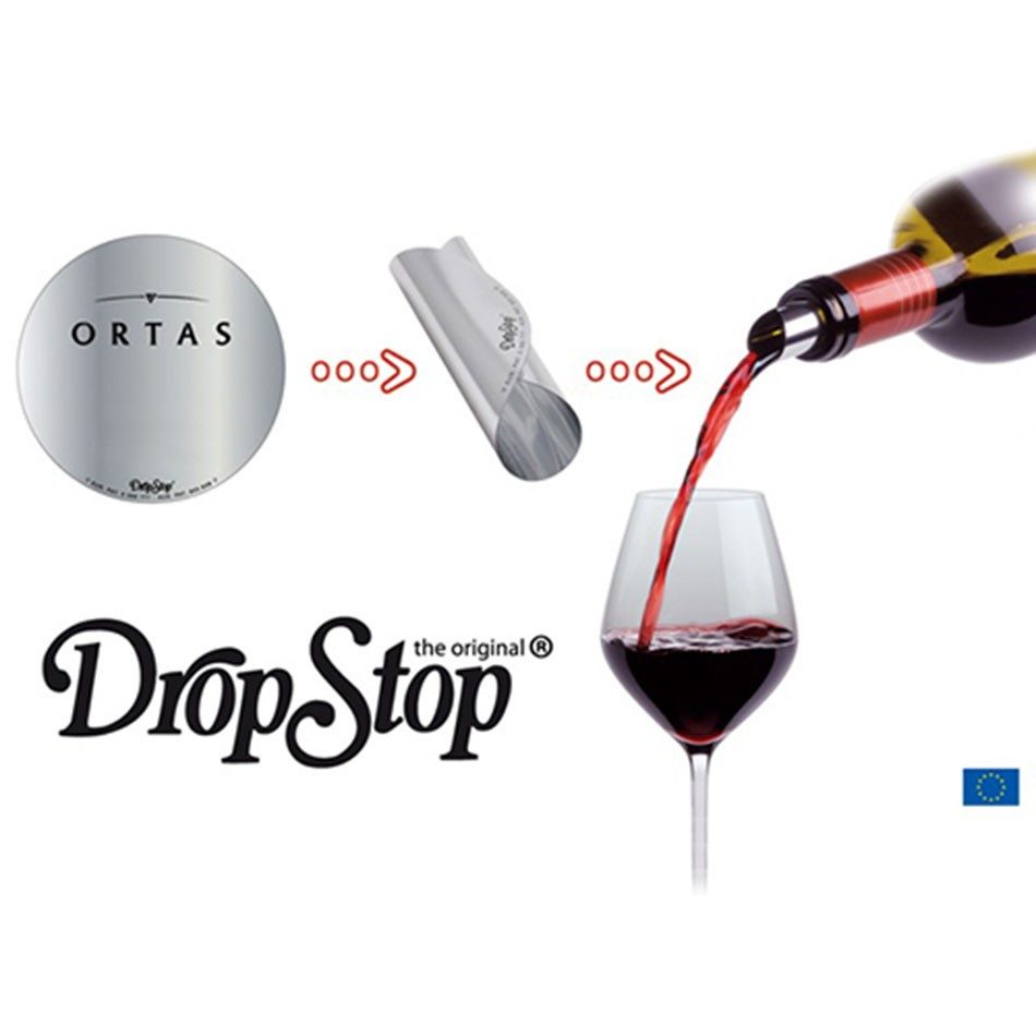 Dites adieu aux gouttes indésirables avec notre Drop Stop personnalisé, l'accessoire ultime pour des dégustations sans taches.