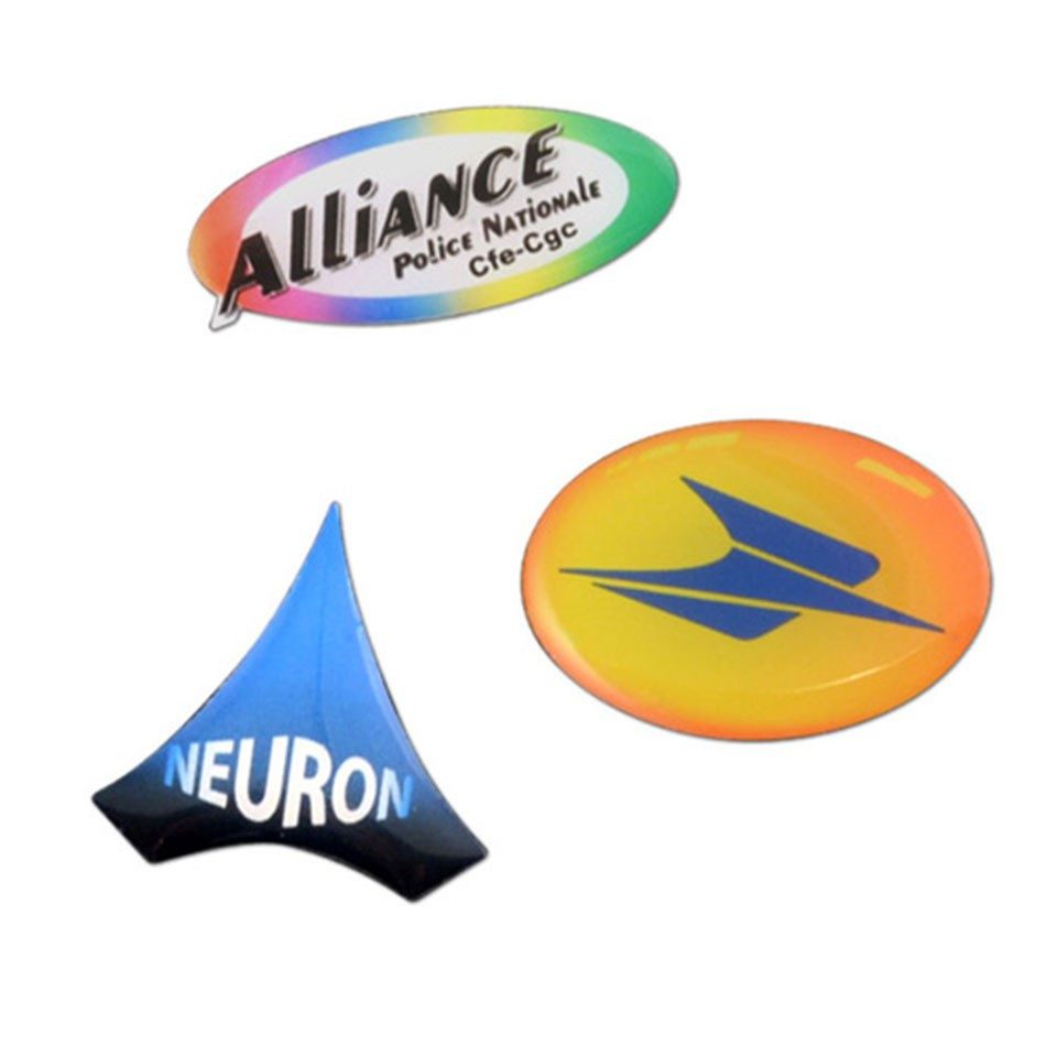 PIN'S MARQUAGE QUADRI - Qualité photo personnalisé