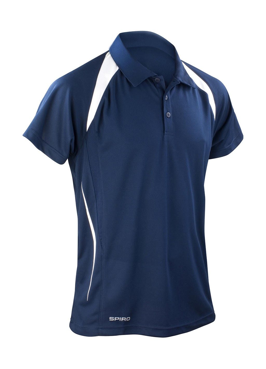 Polo publicitaire Spiro Team 145 g/m2  100% polyester  polo fonctionnel en Cool-Dry Mesh avec effet nid d’abeille