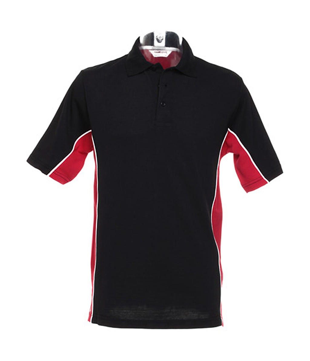 Polo personnalisable Gamegear® 200 g/m²  65% polyester, 35% coton piqué  bande de propreté contrastée