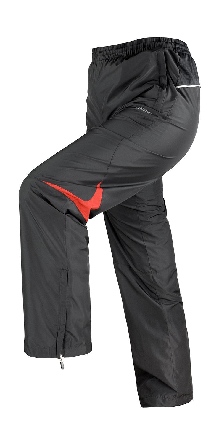 Calça personalizada Spiro Team 100% poliéster (50D Micro Fiber - Micro Lite) forro em malha