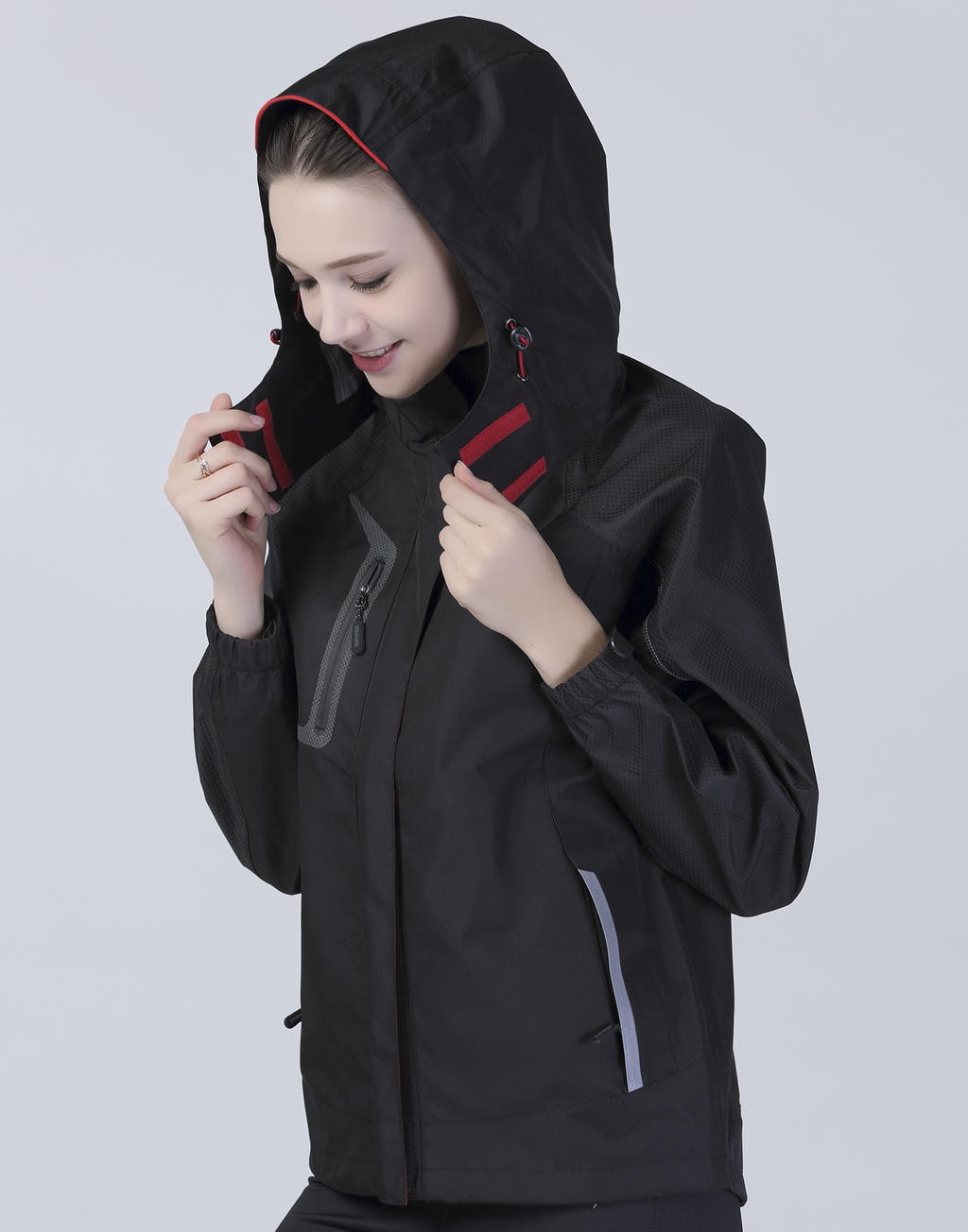 Spiro Nero reklamejakke til kvinder Udvendig: 140 g/m², 100 % polyester (HydraDri) for: 100 % polyester (sportsnet)