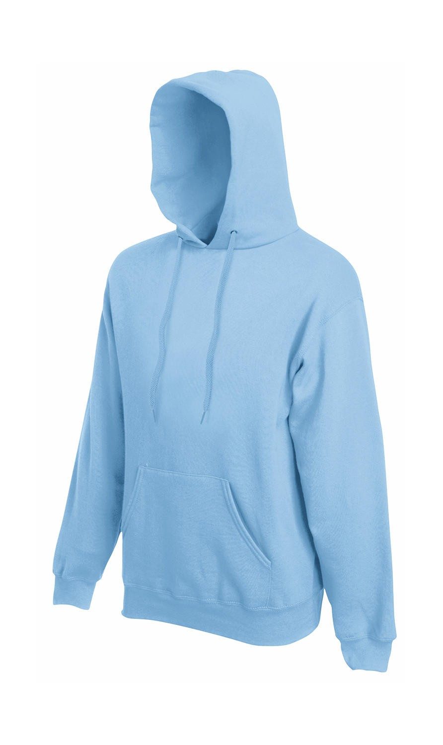 Sweat shirt publicitaire capuche doublée 280 g/m2 80% coton, 20% polyester manches set-in