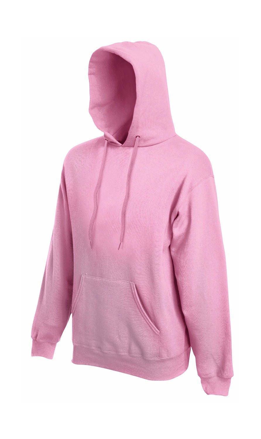 Sweat shirt publicitaire capuche doublée 280 g/m2 80% coton, 20% polyester manches set-in