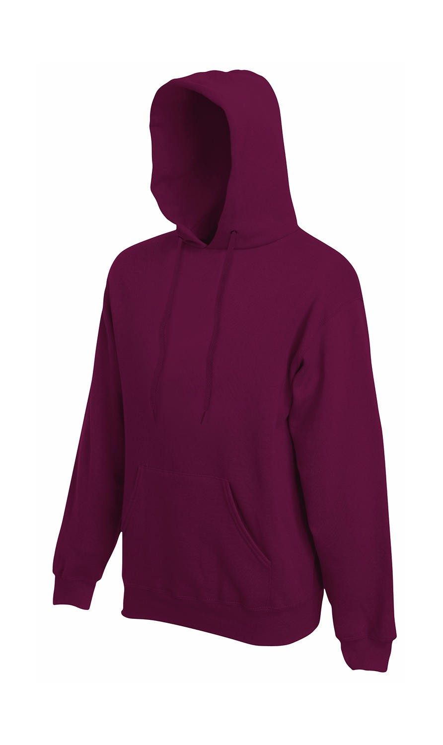 Sweat shirt personnalisable capuche doublée 280 g/m2 80% coton, 20% polyester manches set-in
