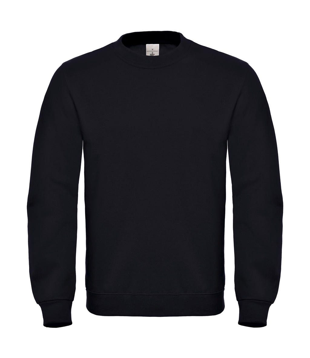 Sweat shirt personnalisable ras de cou 280 g/m2 80% coton peigné ringspun, 20% polyester manches set-in col bord côte