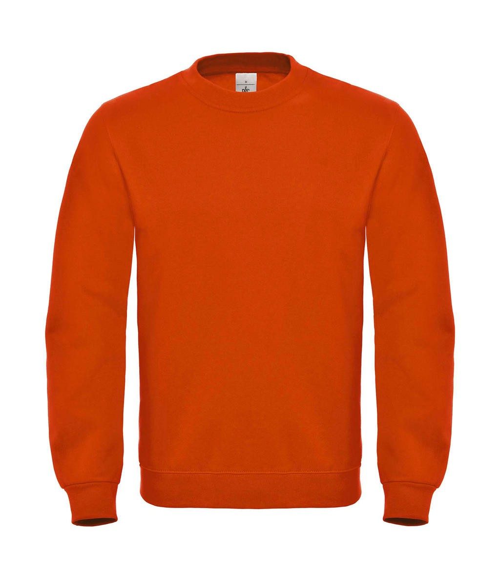 Sweat shirtpersonnalisable ras de cou 280 g/m2 80% coton peigné ringspun, 20% polyester manches set-in col bord côte