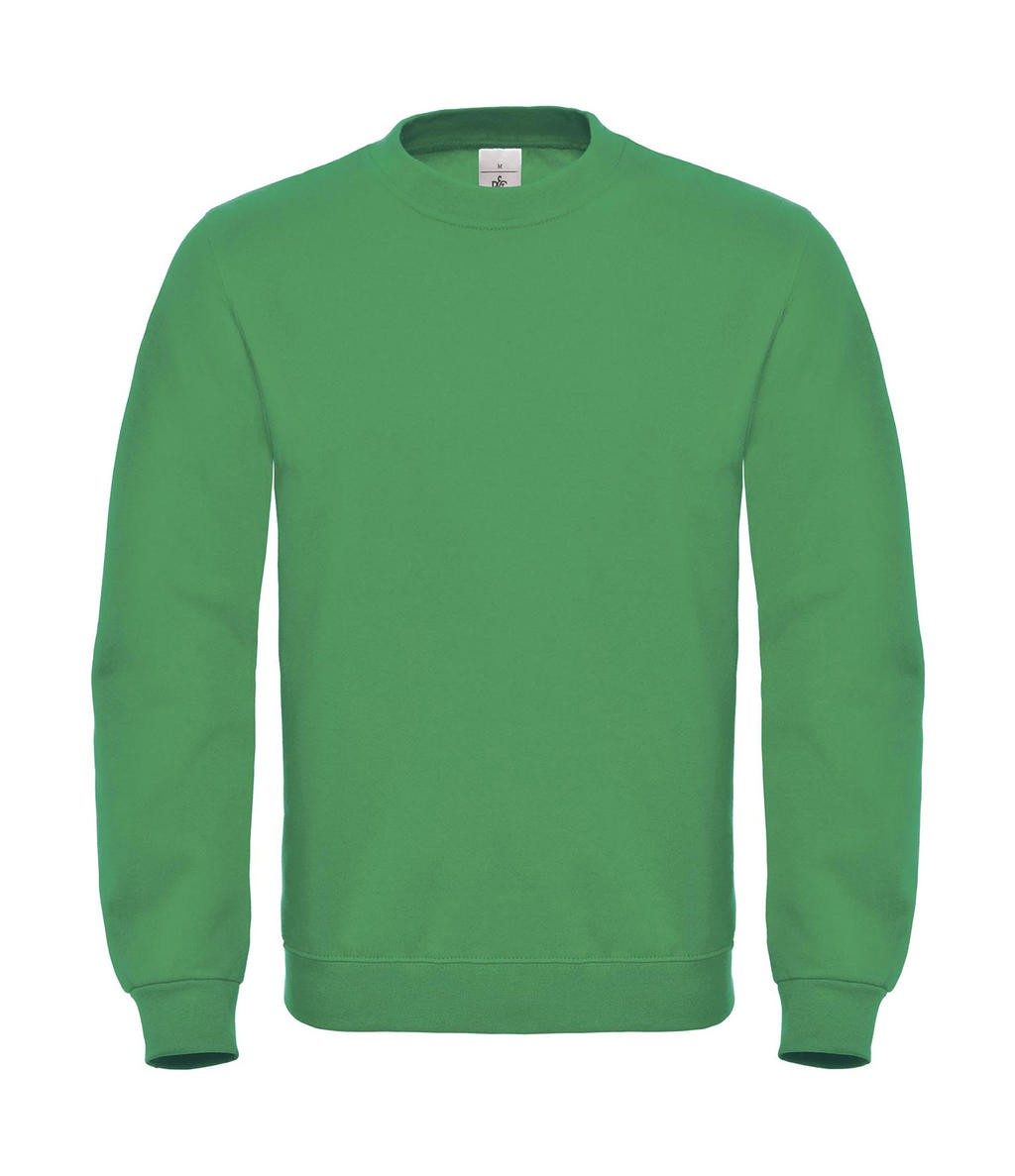 Sweat shirt publicité ras de cou 280 g/m2 80% coton peigné ringspun, 20% polyester manches set-in col bord côte