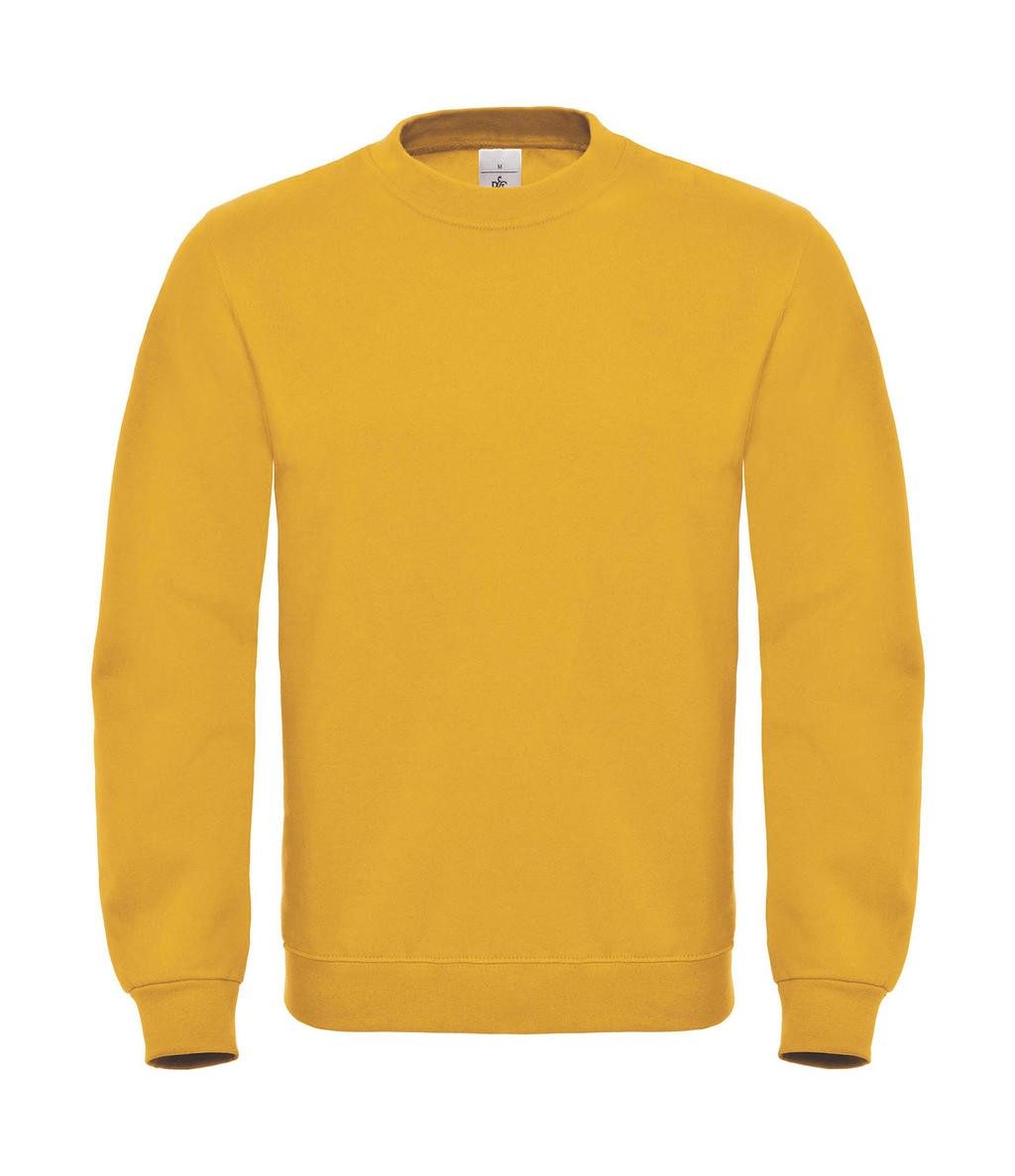 Sweat shirt personnalisable ras de cou 280 g/m2 80% coton peigné ringspun, 20% polyester manches set-in col bord côte