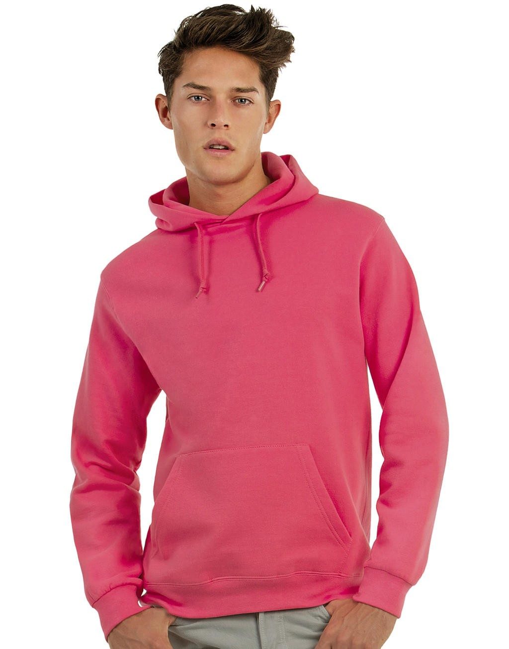 Sweat shirt publicitaire coupe moderne 280 g/m2 80% coton peigné ringspun, 20% polyester double capuche avec cordon