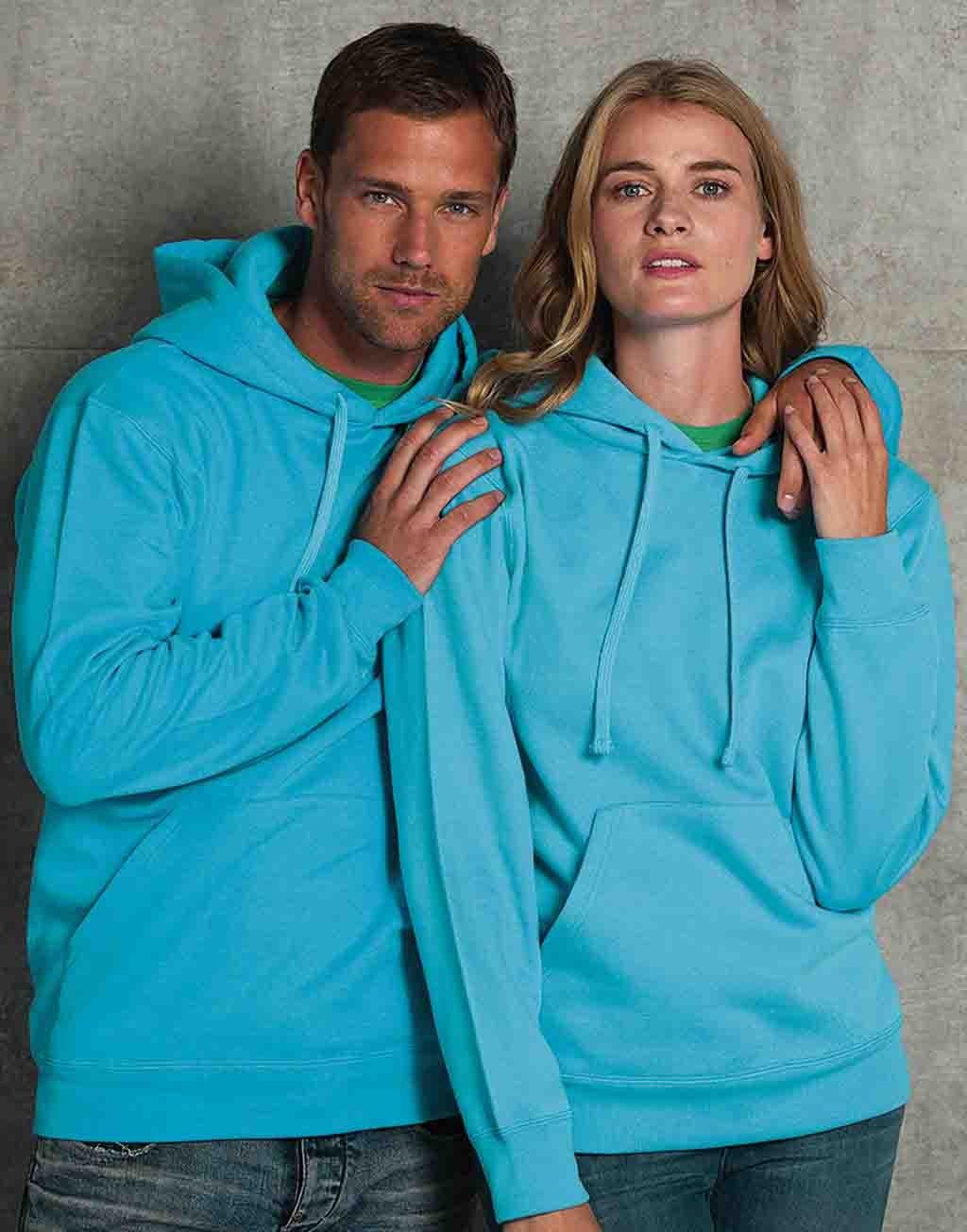 Sweat shirt publicitaire manches étroites 295 g/m² 50% coton peigné, 50% polyester (Light Oxford: 53% coton, 47% viscose)