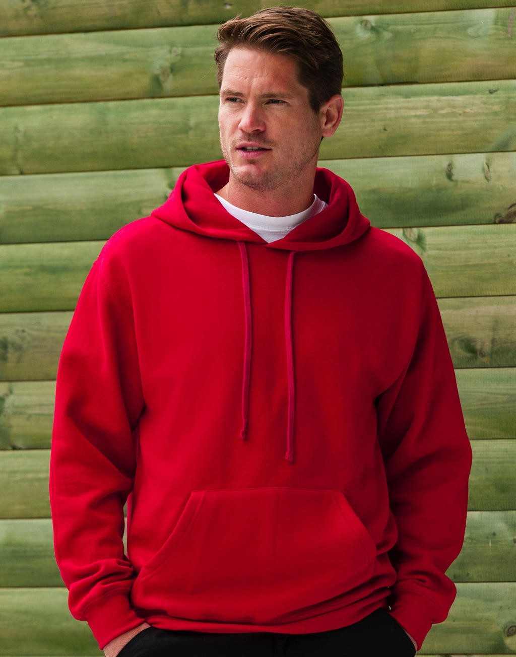 Sweat shirt publicité manches étroites 295 g/m² 50% coton peigné, 50% polyester (Light Oxford: 53% coton, 47% viscose)