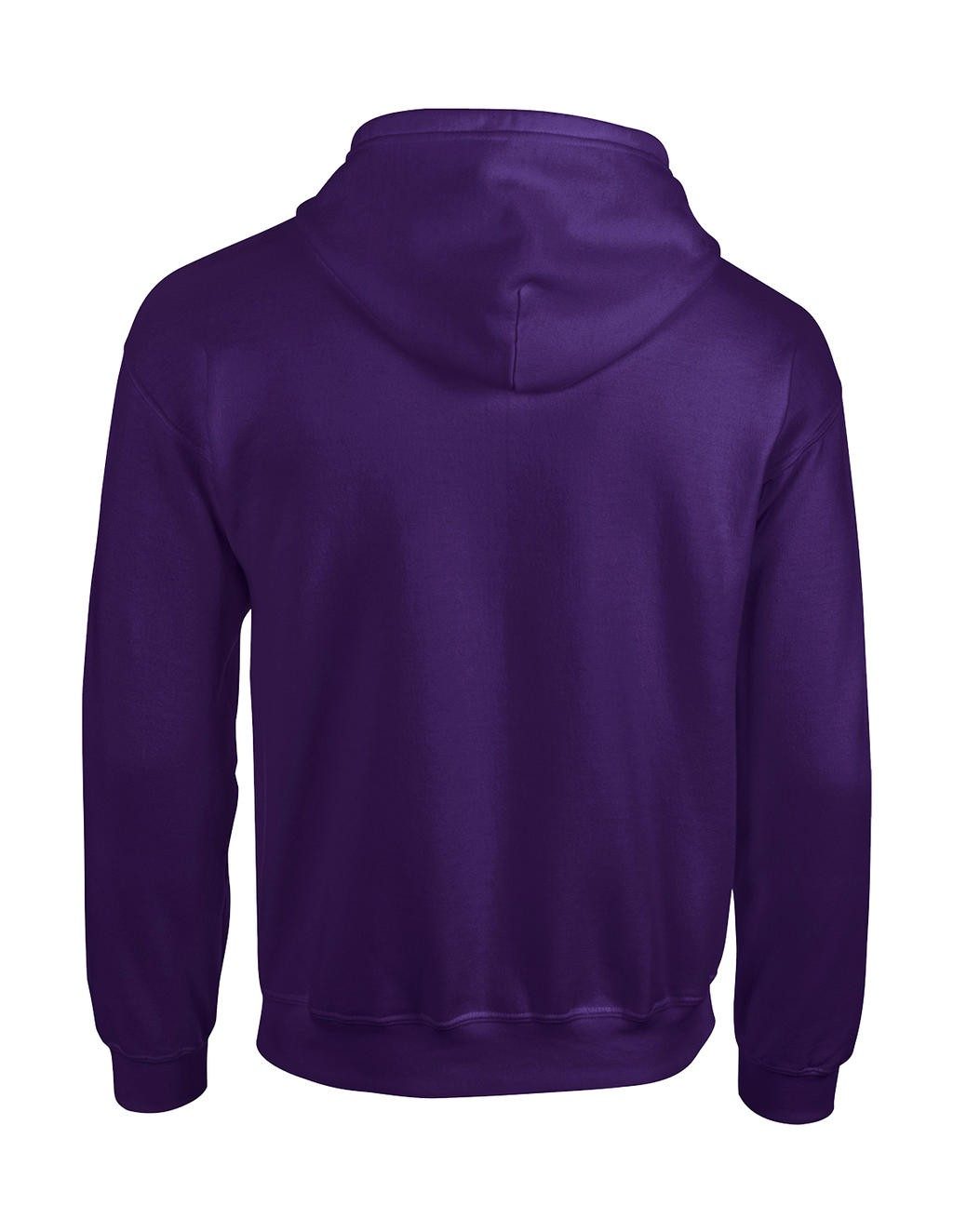 Sweat shirt publicité zip manches set-in 270 g/m² (White: 255 g/m²) 50% coton, 50% polyester coton cardé