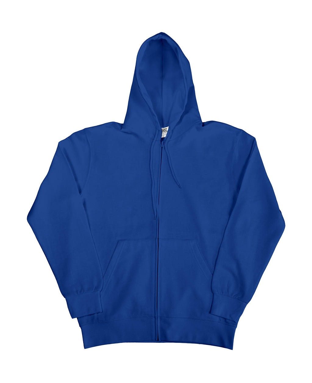 Sweat shirt personnalisé zip homme 280 g/m² 80% coton peigné ringspun, 20% polyester Light Oxford: 70% coton, 30% polyester
