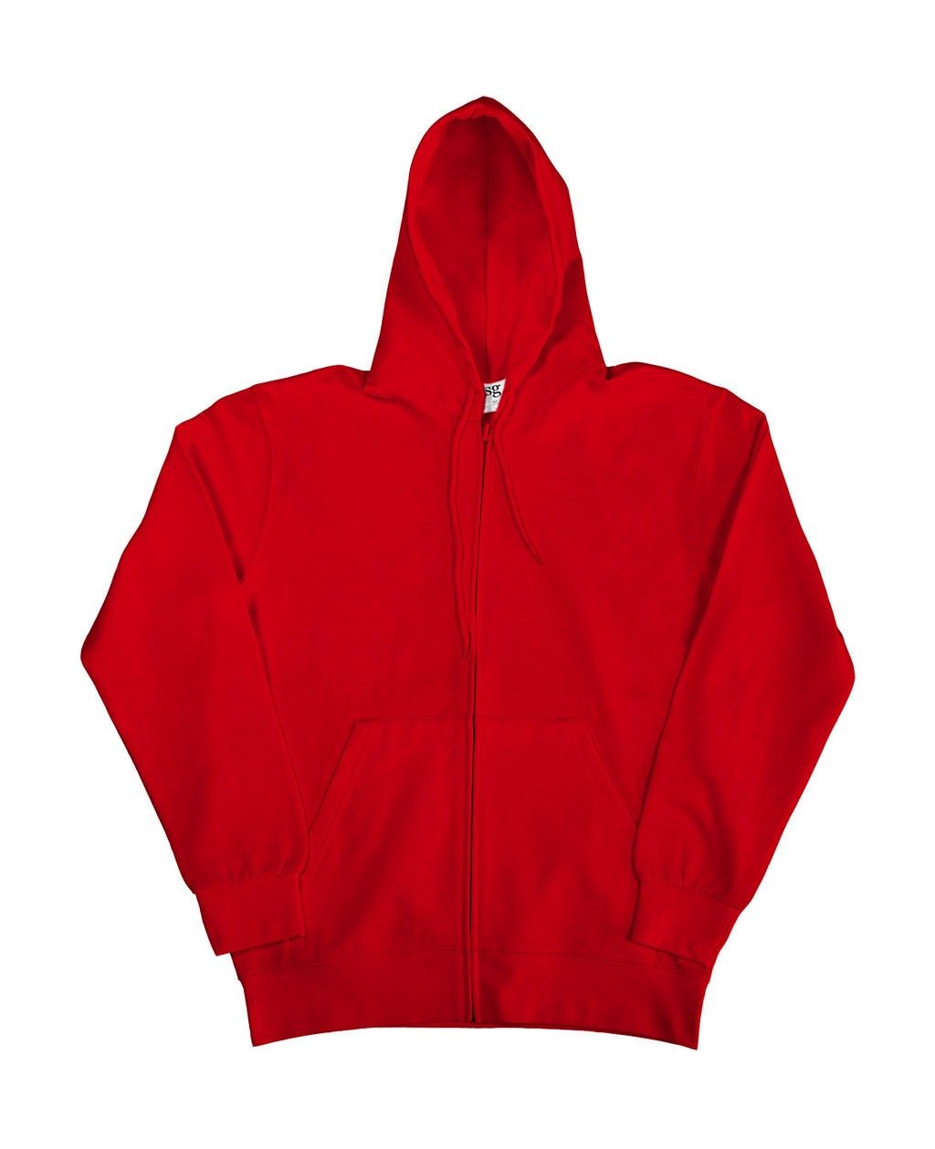 Sweat shirt publicité zip homme 280 g/m² 80% coton peigné ringspun, 20% polyester Light Oxford: 70% coton, 30% polyester