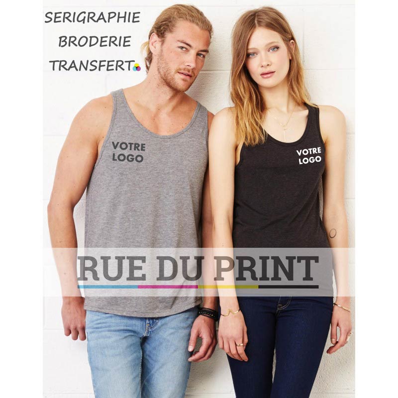 Unisex jersey toppi