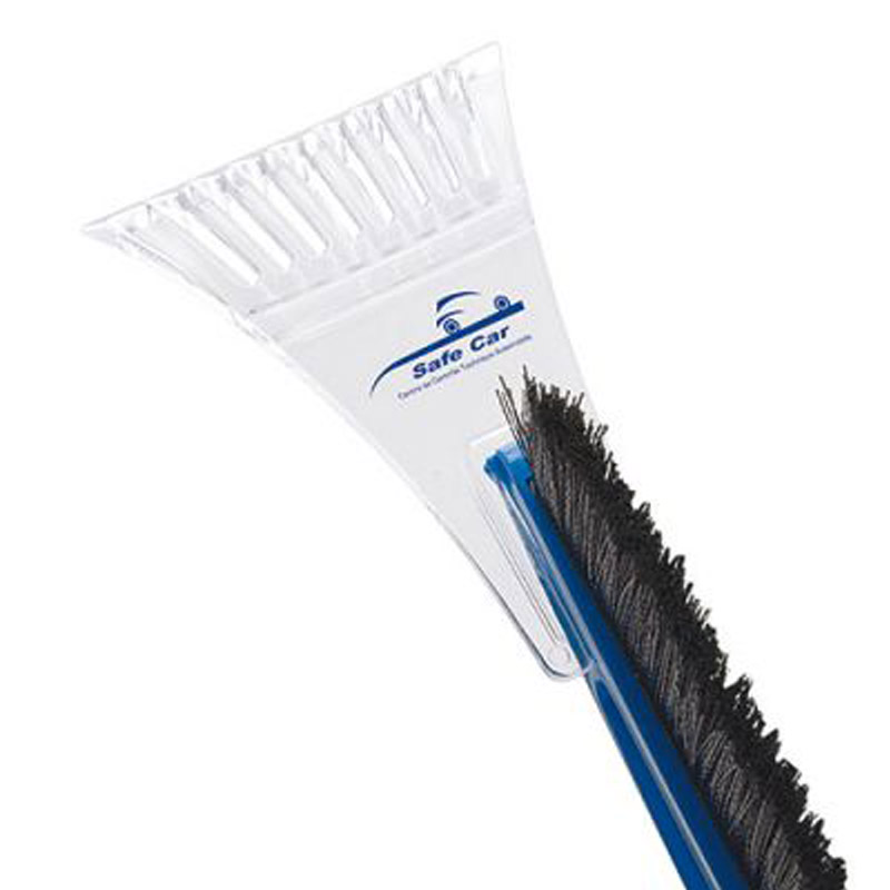 Raclette balai à neige bleu/transparent