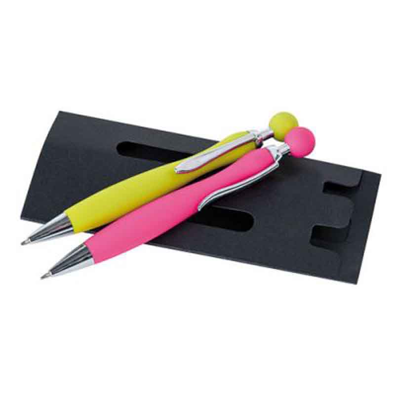 Parure stylo et gel de couleur au choix