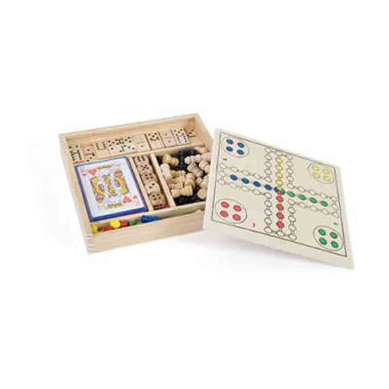 Set de jeux 5 en 1 bois