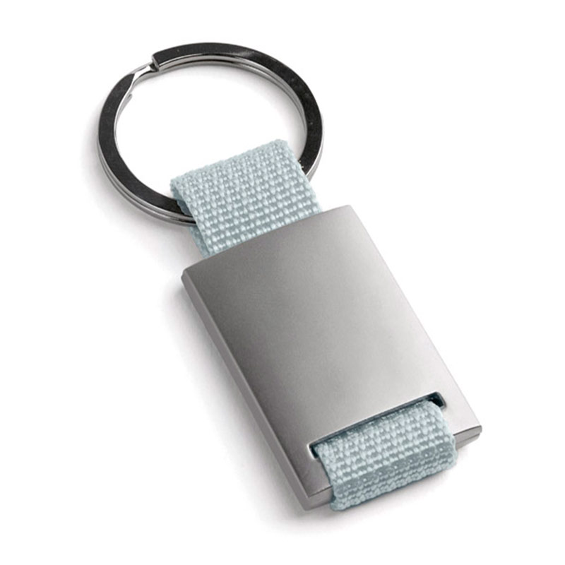 Porte-clés métal et webbing.