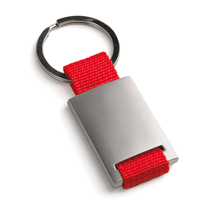Porte-clés métal et webbing.