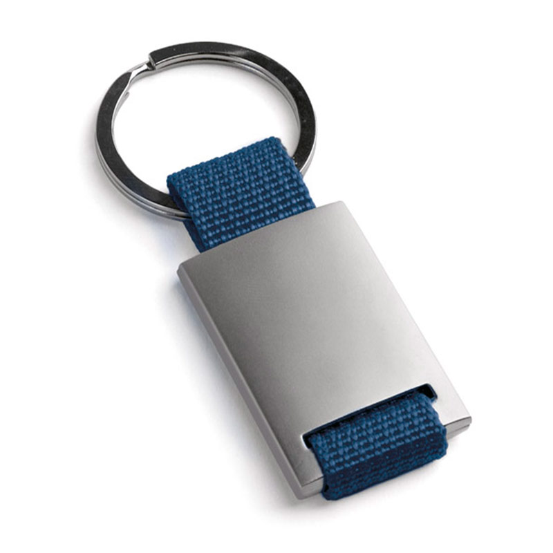 Porte-clés métal et webbing.