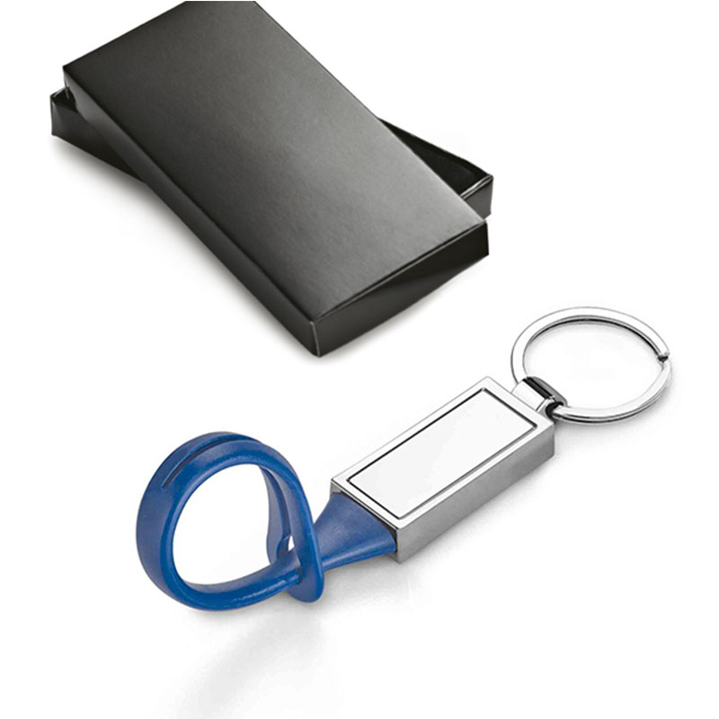Porte-clés métal et PVC