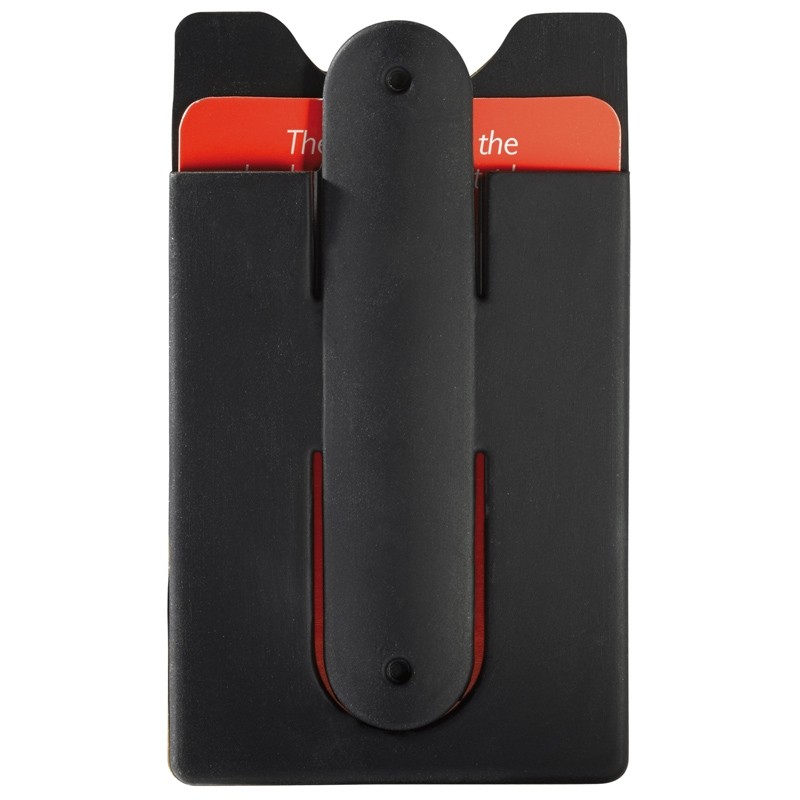 Porte-cartes support téléphone