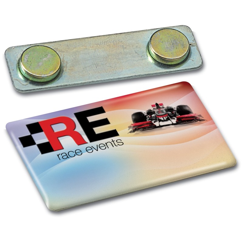 Badge magnetico personalizzato RE