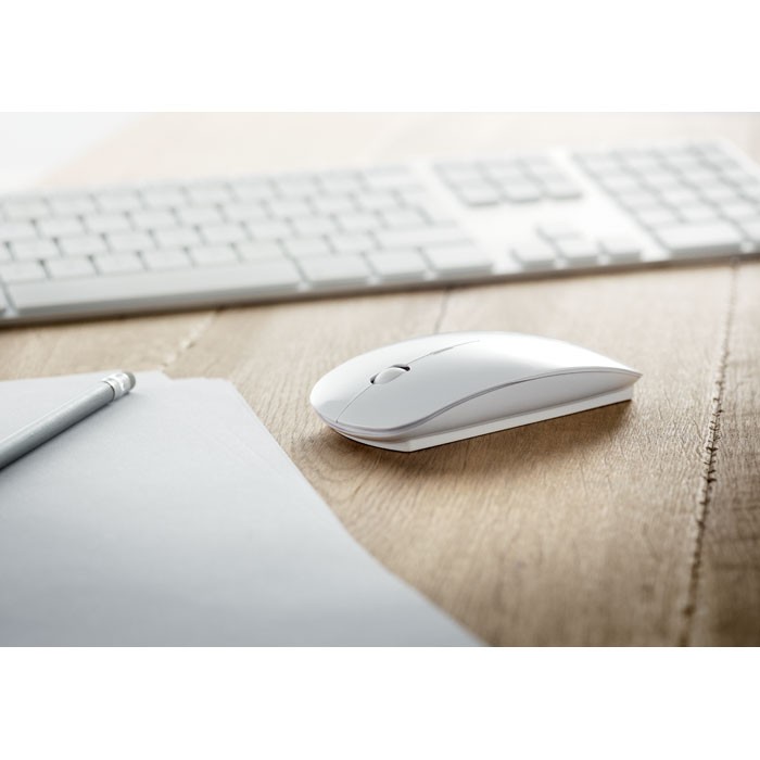 Souris optique sans fil publicitaire personnalisable