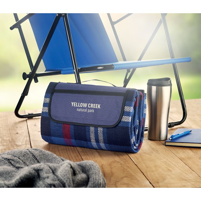 couverture de pique-nique personnalisable en acrylique