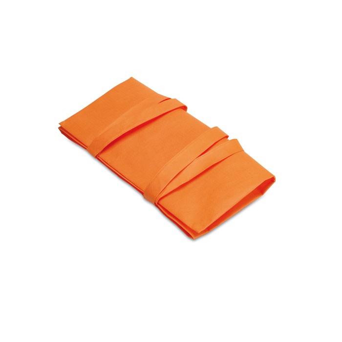 TOTECOLOR orangefarbene Werbe-Einkaufstasche