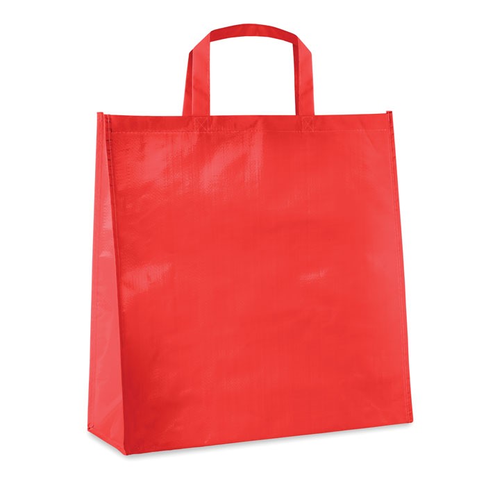 Sac shopping Personnalisable rouge BOQUERY