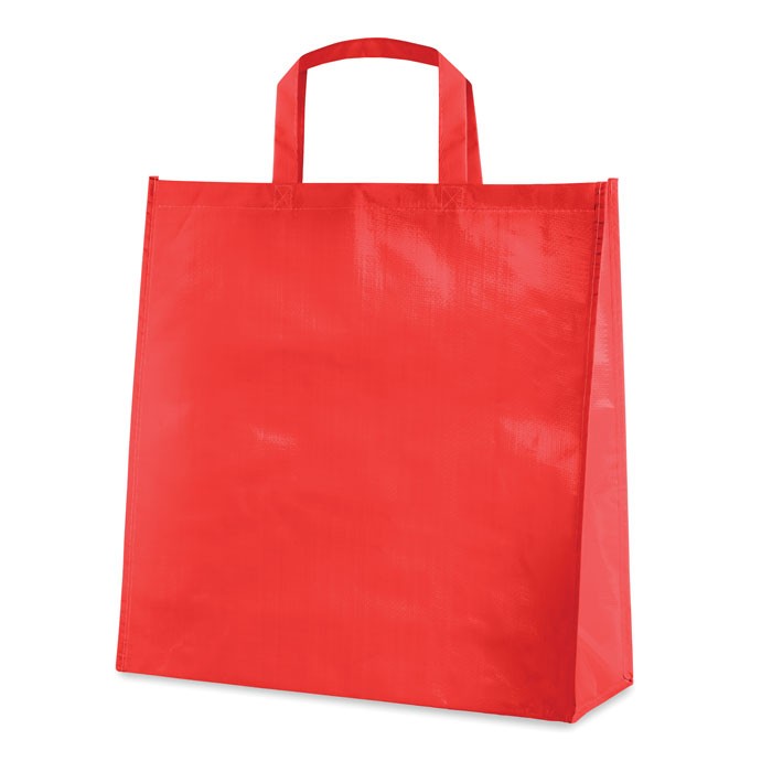 Sac shopping Personnalisable rouge BOQUERY
