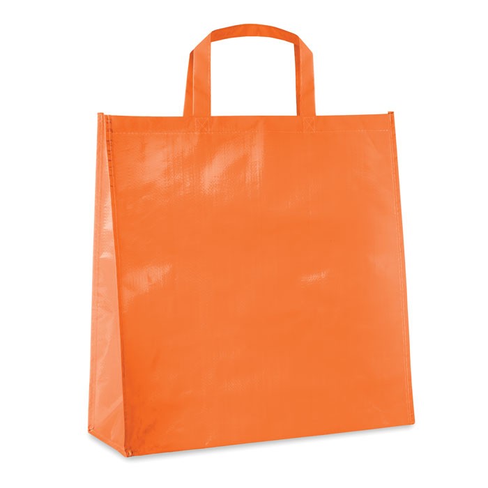 Sac shopping Personnalisé orange BOQUERY