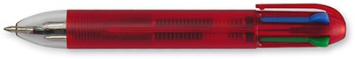 QUATTRO translucent 4-color ballpoint pen