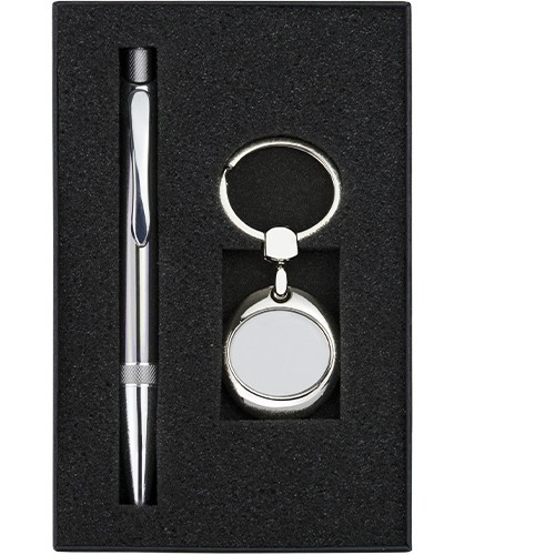 PHOENIX ballpoint pen and HYPER token key ring set