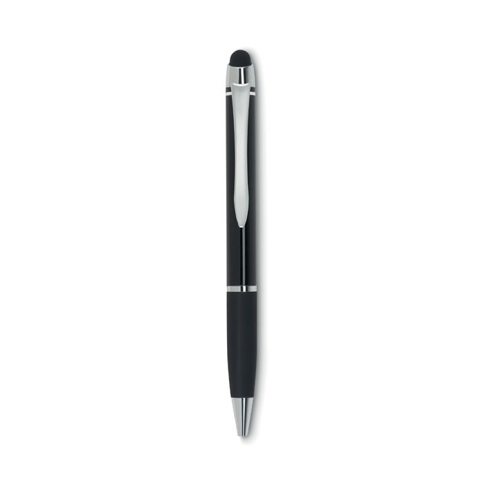 PLIMM Stylo personnalisable stylet twist en aluminium . Encre bleue.