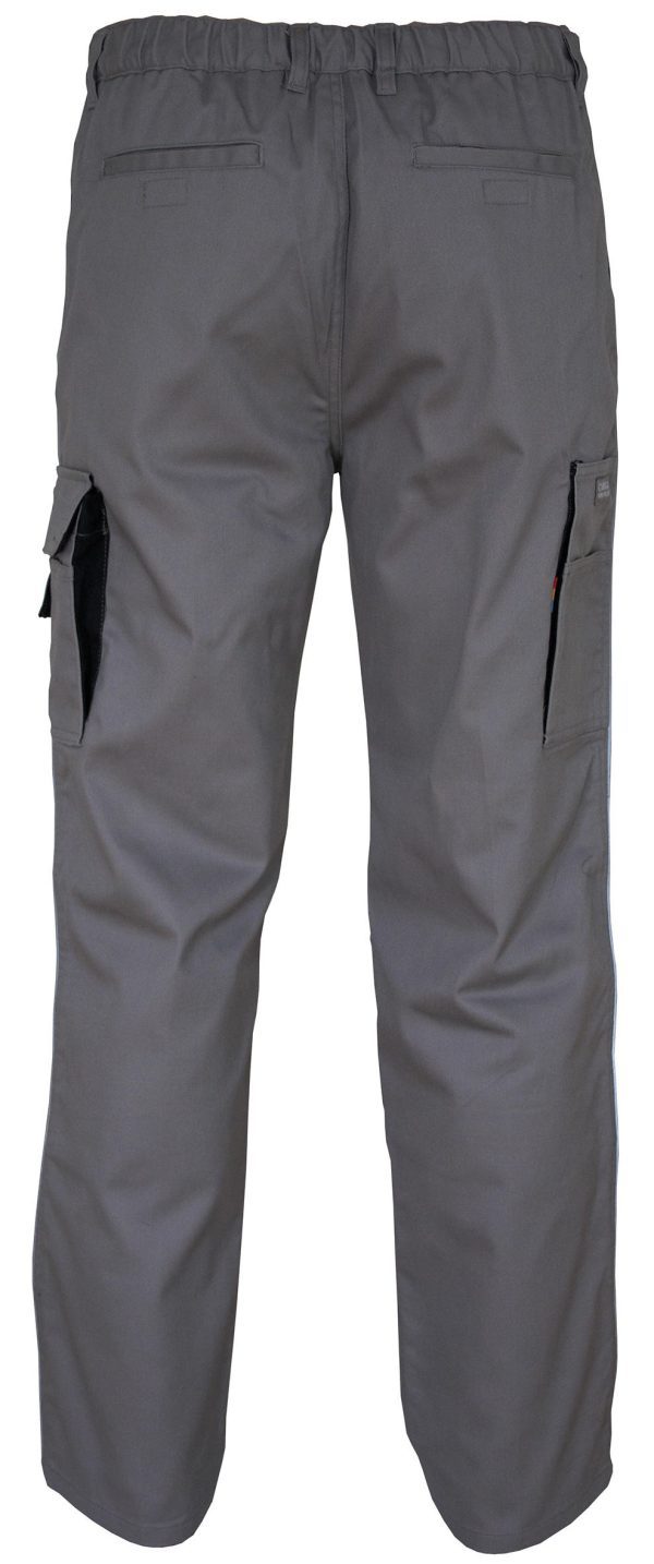 Pantaloni da lavoro personalizzati Contrast 65% cotone pettinato, 35% poliestere, 300 g/m²