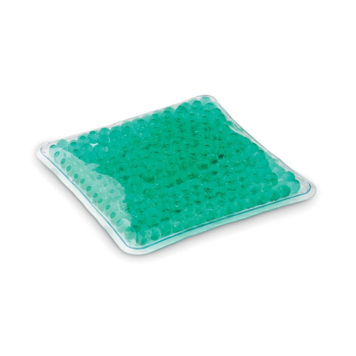 BOLITAS Pack publicitaire chaud et froid avec perles de gel à l'intérieur dans un sac transparent PVC.