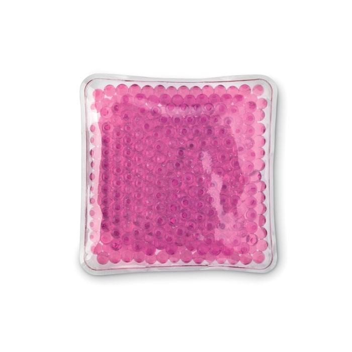 BOLITAS Pack publicité chaud et froid avec perles de gel à l'intérieur dans un sac transparent PVC.