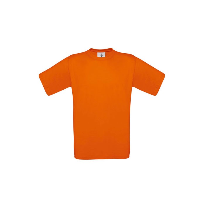 T-SHIRT laranja personalizável EXACT 190 TU004, 185 g/m2. 100% algodão jérsei fiado em anel