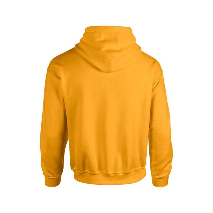 HEAVY publicité or dos BLEND HOODED SWEAT 18500, 270 g/m2 (Blanc: 255 g/m2). 50% coton, 50% polyester. Fil air jet