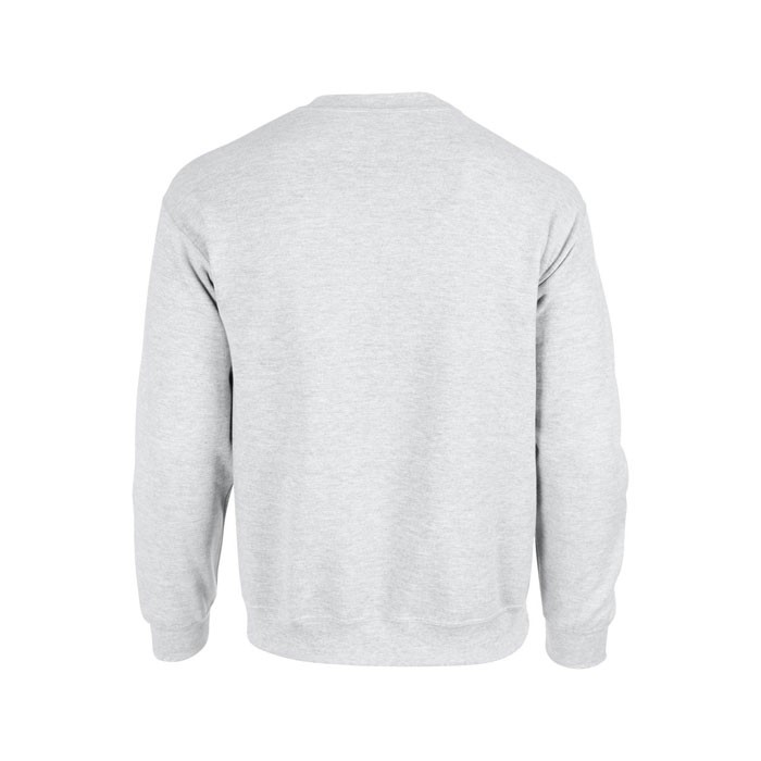 HEAVY personnalisé gris cendré dos BLEND SWEAT 18000 270 gr/m2 (White: 255 gr/m2). 50% coton, 50% polyester. Coton texturé (fil