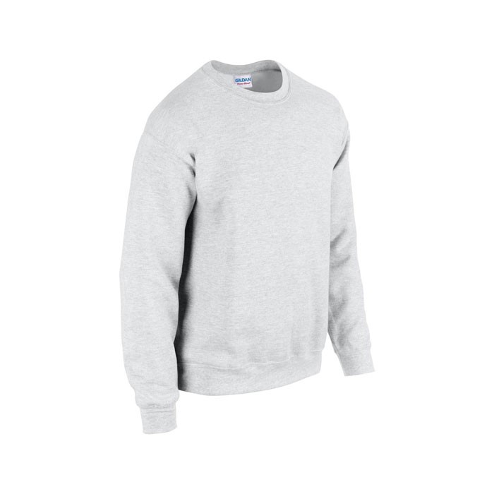 HEAVY personnalisable gris cendré profil BLEND SWEAT 18000270 gr/m2 (White: 255 gr/m2). 50% coton, 50% polyester. Coton texturé