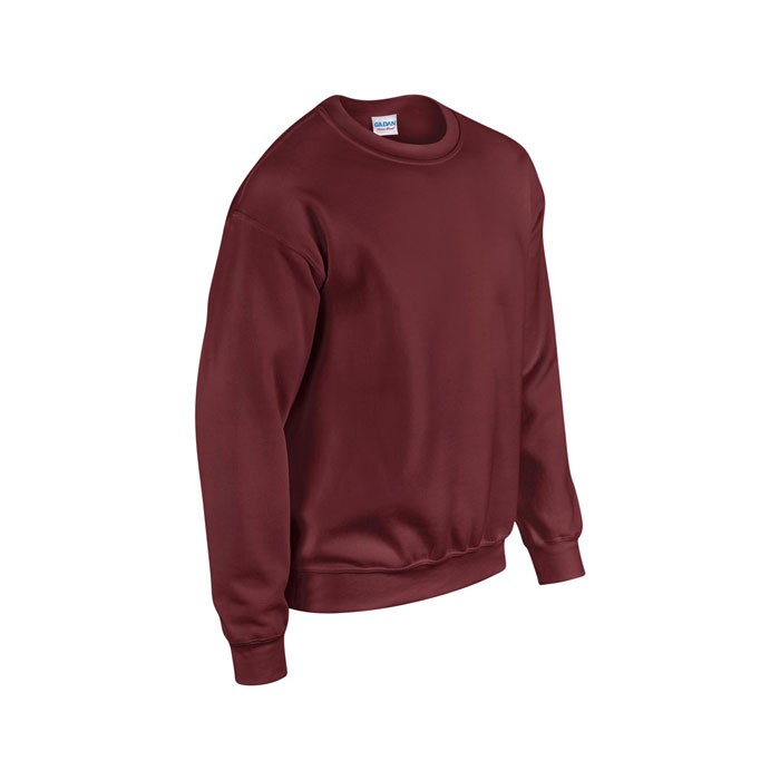 HEAVY personnalisable marron profil BLEND SWEAT 18000 270 gr/m2 (White: 255 gr/m2). 50% coton, 50% polyester. Coton texturé (fil